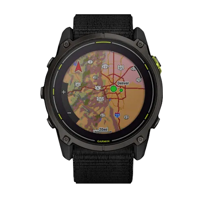Garmin Enduro 3 Black, Ultraperformance GPS Smartwatch with Navigation, Activity, and Health Features (010-02751-00)