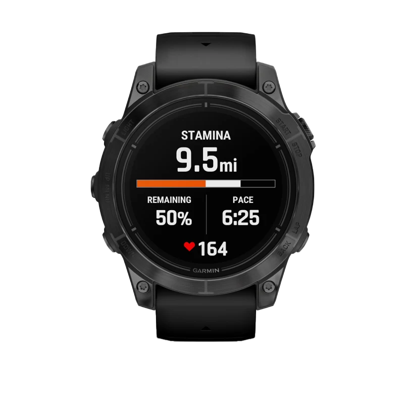 Garmin Epix Pro (Gen 2), 47 mm Standard Edition Slate Gray with Black Band (010-02803-00)