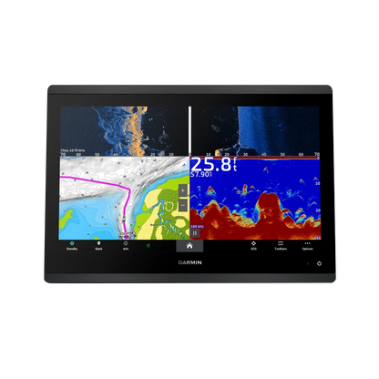 Garmin GPSMAP 1643xsv SideVü, ClearVü and Traditional CHIRP Sonar with Mapping (010-02919-03)