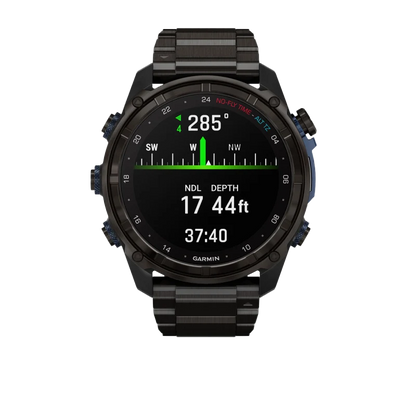 Garmin Descent Mk3i, 51 mm Carbon Gray DLC Titanium with DLC Titanium Band (010-02752-13)