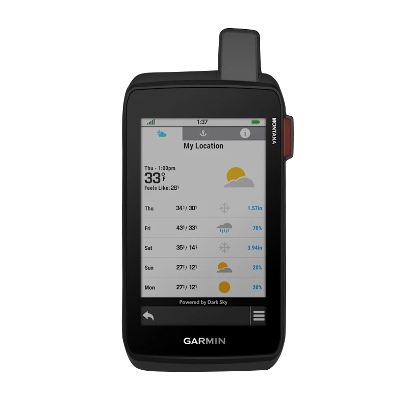 Garmin Montana 710i, Rugged Outdoor GPS Touchscreen Navigator with inReach Technology (010-02964-00)