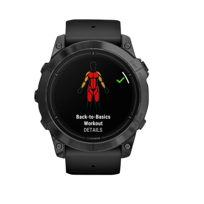 Garmin Epix Pro (Gen 2), 51 mm Édition Standard Gris Ardoise avec Bracelet Noir (010-02804-20)