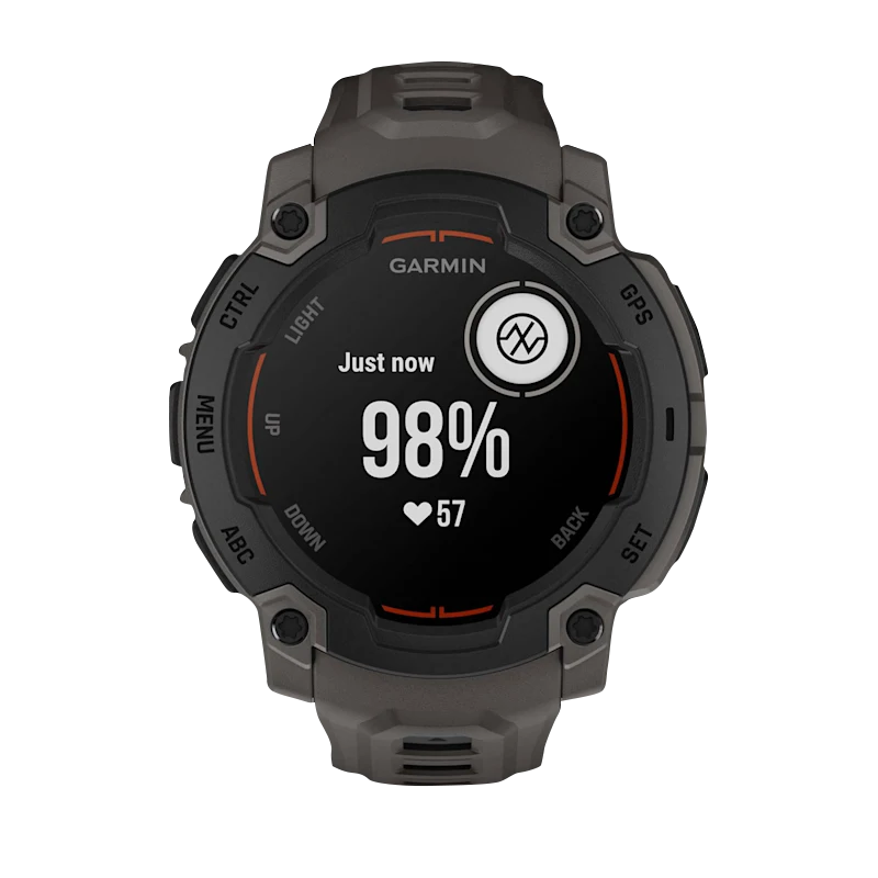 Garmin Instinct E, (45mm) Black with Charcoal Band (010-02933-00)
