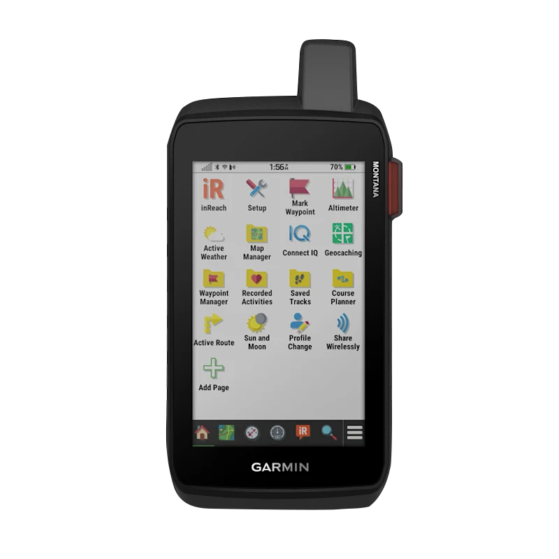 Garmin Montana 710i, Rugged Outdoor GPS Touchscreen Navigator with inReach Technology (010-02964-00)