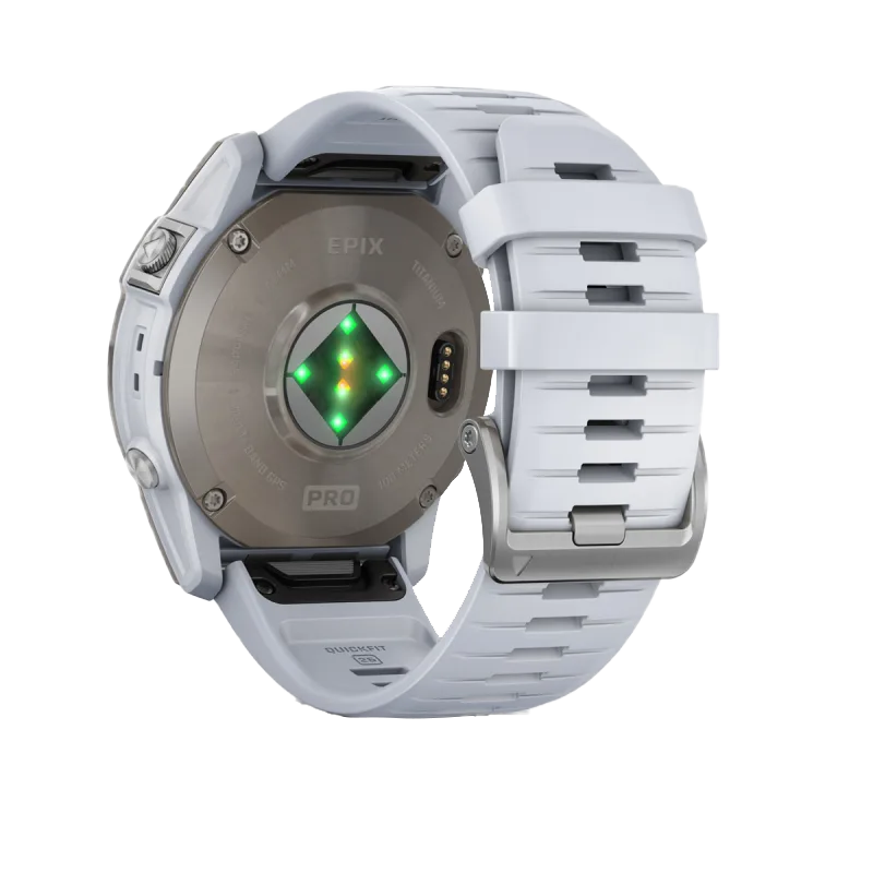 Garmin Epix Pro (Gen 2), 51 mm Sapphire Edition Titanium with Whitestone Band (010-02804-10)