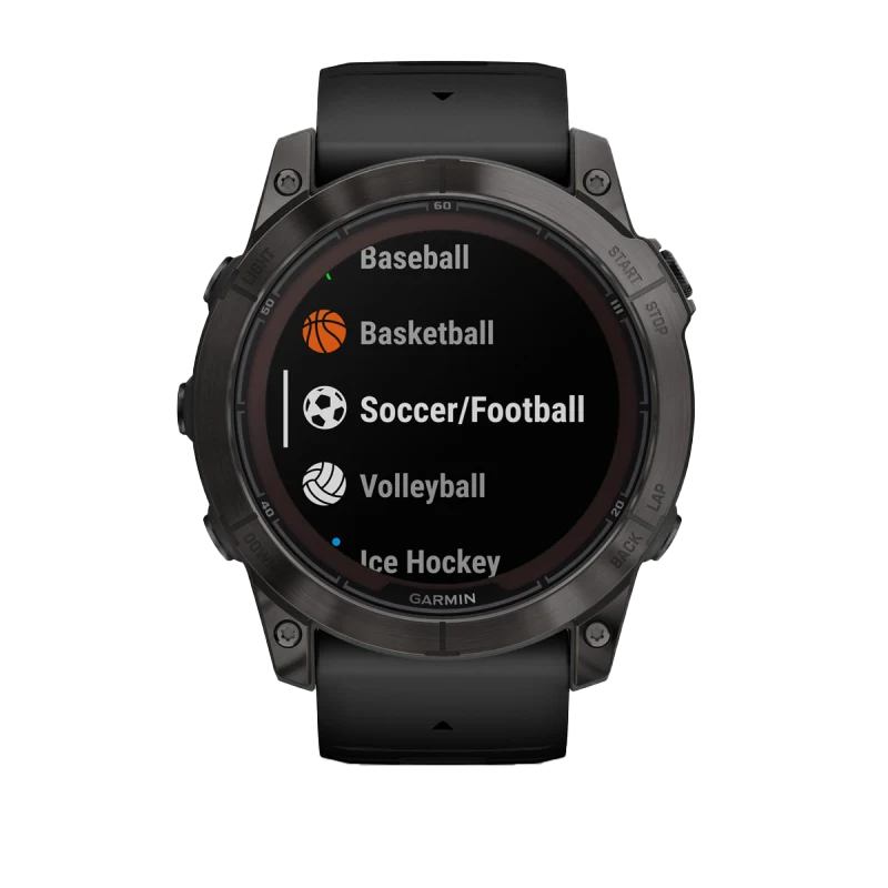Garmin Fenix 7X Pro Sapphire Solar, Carbon Gray Titanium w/ Black Band (010-02778-10)