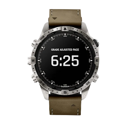 Garmin MARQ Adventurer (Gen 2), Damascus Steel Edition Modern Tool Watch (010-03393-30)