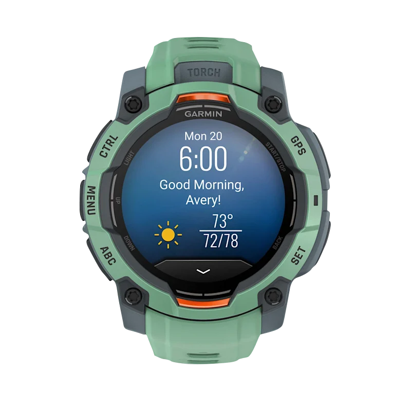 Garmin Instinct 3 AMOLED, (45mm) Neo Tropic with Neo Tropic Band (010-02936-01)
