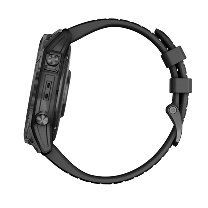 Garmin Epix Pro (Gen 2), 51 mm Édition Standard Gris Ardoise avec Bracelet Noir (010-02804-20)