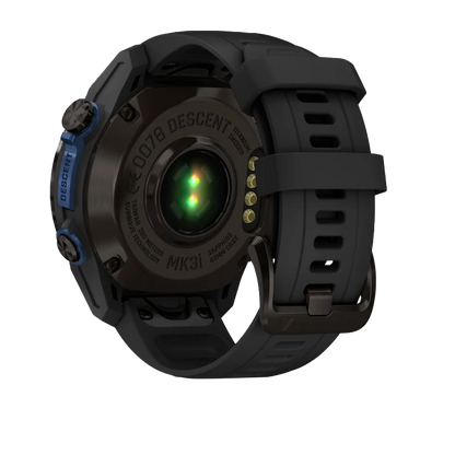 Garmin Descent Mk3i, 43 mm Carbon Gray DLC Titanium with Black Silicone Band (010-02753-10)