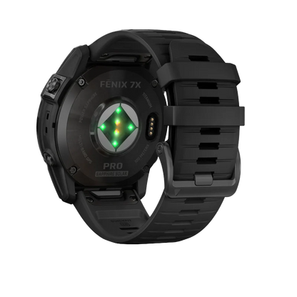 Garmin Fenix 7X Pro Sapphire Solar, Carbon Gray Titanium w/ Black Band (010-02778-10)