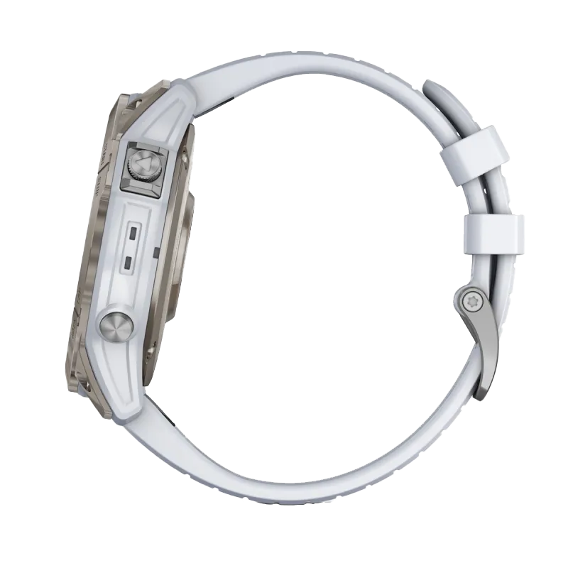 Garmin Epix Pro (Gen 2), 51 mm Sapphire Edition Titanium with Whitestone Band (010-02804-10)