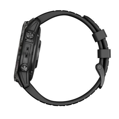 Garmin Epix Pro (Gen 2), 47 mm Sapphire Edition Carbon Gray DLC Titanium with Black Band (010-02803-10)