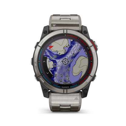 Garmin Quatix 7 – Solar Edition Marine GPS smartwatch with Solar Charging (010-02541-60)