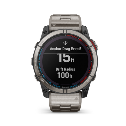 Garmin Quatix 7 – Solar Edition Marine GPS smartwatch with Solar Charging (010-02541-60)