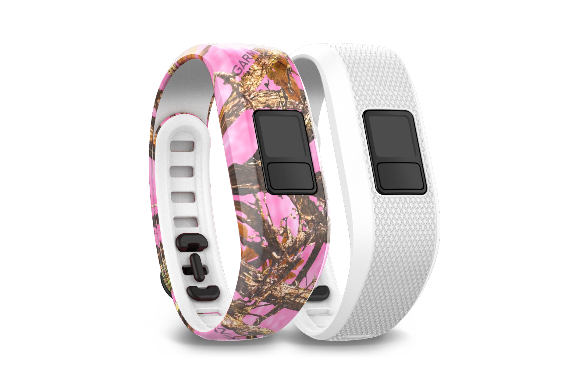 Garmin Pink Camo and White Bands (010-12452-32)