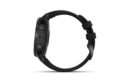 Garmin Fenix 5 Plus Sapphire Black w/ Black Band (010-01988-00)