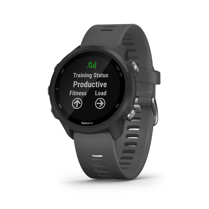 Garmin Forerunner 245, Slate, Premium Fitness GPS Smartwatch for Runners (Garmin Certified Refurbished)