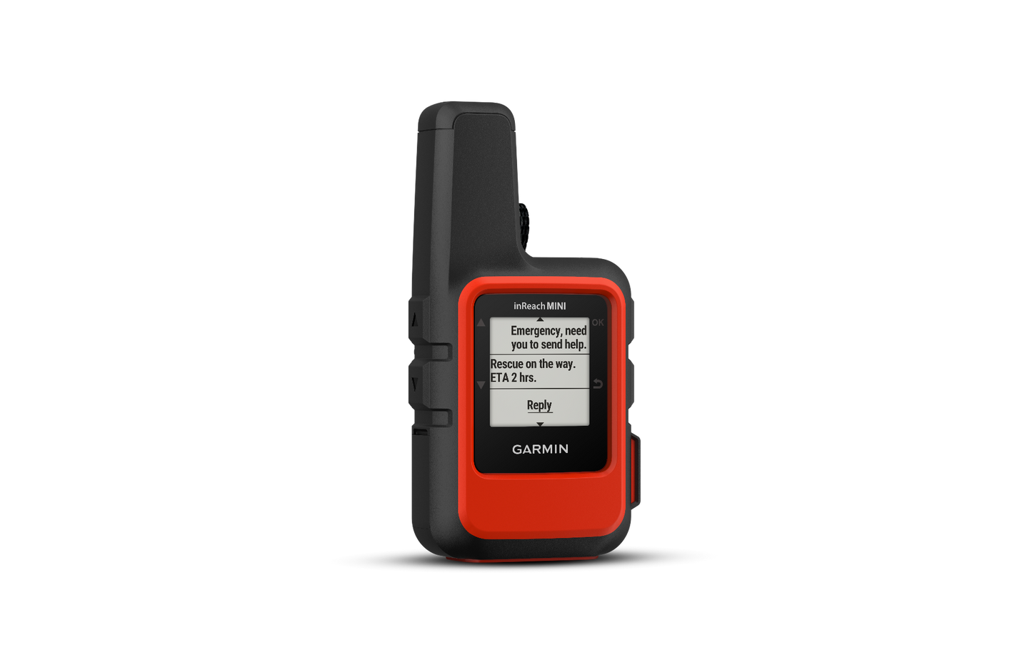 Garmin Inreach Mini, Orange, Rugged & Lightweight GPS Satellite Communicator w/ InReach & SOS (Garmin Certified Refurbished)