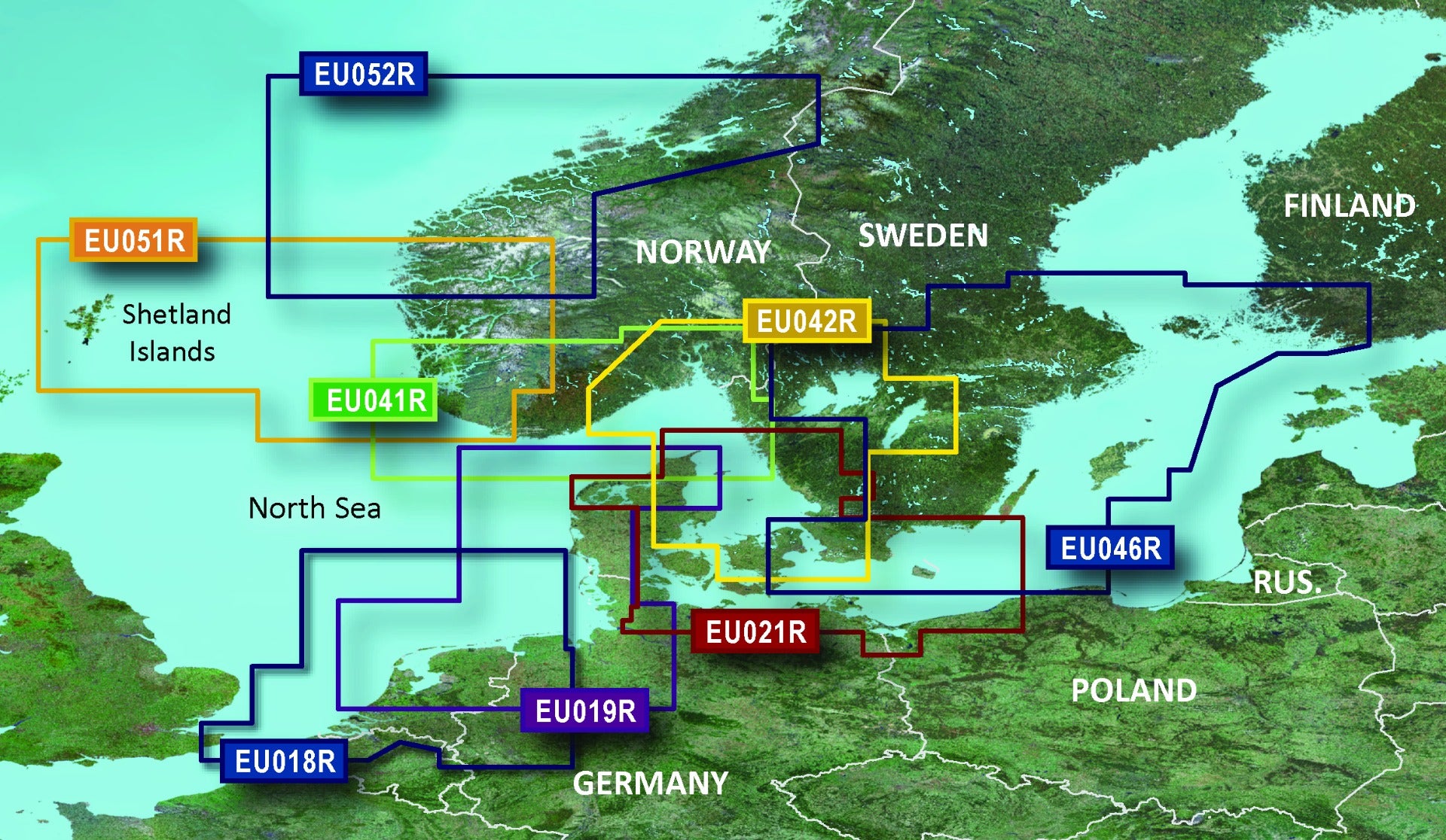 Garmin Arhus to Kiel and Koszalin Charts BlueChart g3 Vision | VEU459S | microSD/SD (010-C0803-00)