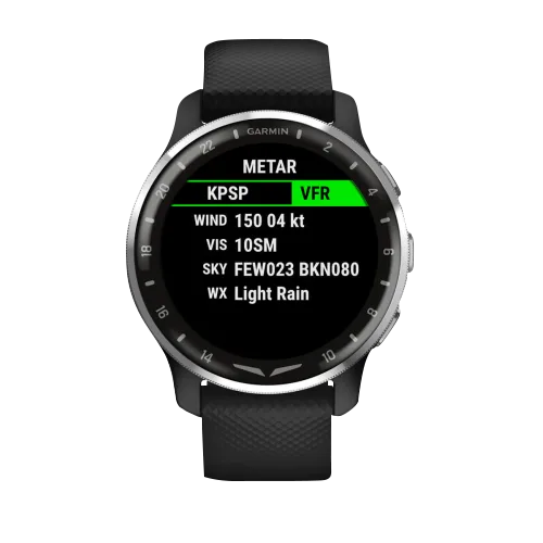 Garmin D2 Air X10, Aviator Smartwatch (010-02496-09)