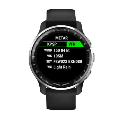 Garmin D2 Air X10, Aviator Smartwatch (010-02496-09)