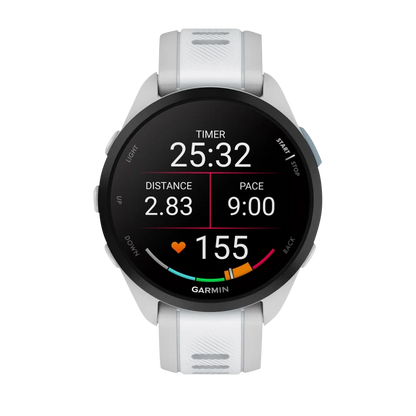 Garmin Forerunner 165 Music, Mist Gray/Whitestone (010-02863-31) by Garmin