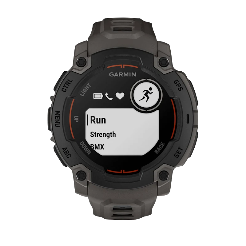 Garmin Instinct E, (45mm) Black with Charcoal Band (010-02933-00)