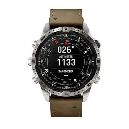 Garmin MARQ Adventurer (Gen 2), Damascus Steel Edition Modern Tool Watch (010-03393-30)