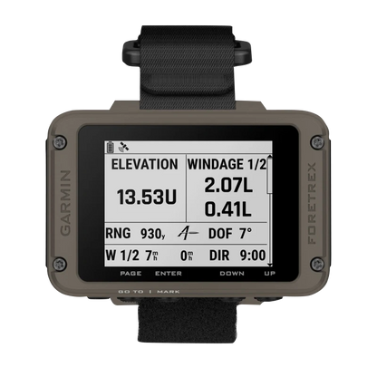 Garmin Foretrex 901 Ballistic Edition Wrist-Mounted GPS Navigator with Strap (010-02760-00)