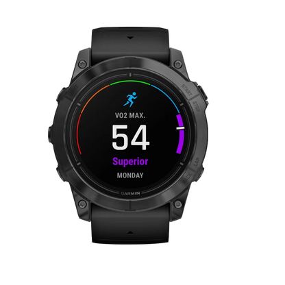 Garmin Epix Pro (Gen 2), 51 mm Édition Standard Gris Ardoise avec Bracelet Noir (010-02804-20)