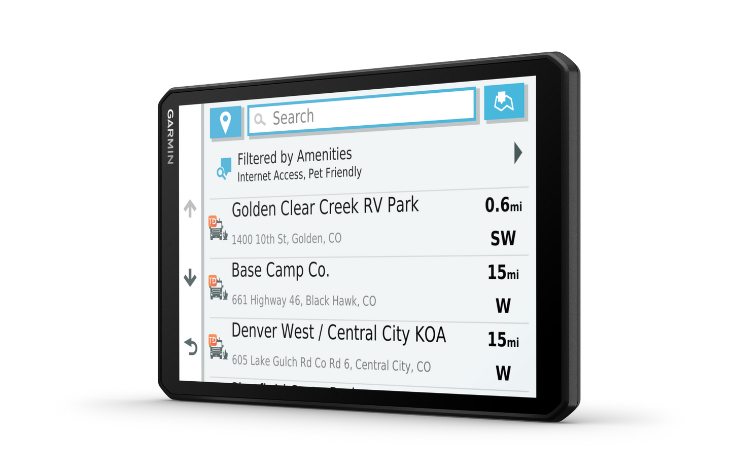 Garmin RV 890, Recreational Vehicle GPS 8-inch (Garmin Certified Refurbished)