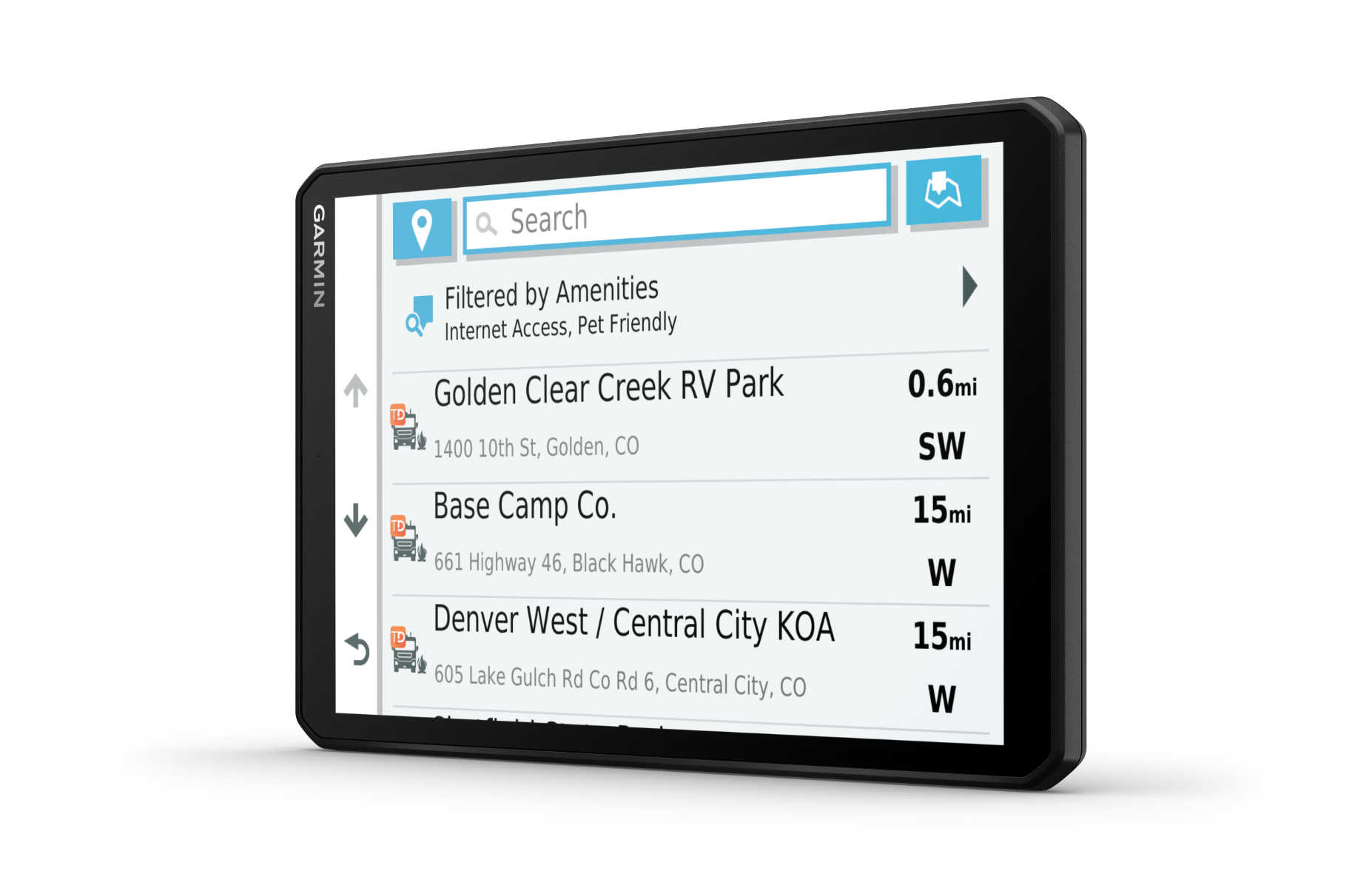Garmin RV 890, Recreational Vehicle GPS 8-inch (Garmin Certified Refurbished)