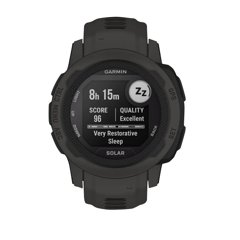Garmin Instinct 2S Solar Graphite (remis à neuf certifié Garmin)