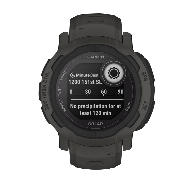 Garmin Instinct 2 Solar Graphite (remis à neuf certifié Garmin)