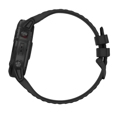 Garmin Fenix 6X Pro, Black with Black Band (Garmin Certified Refurbished)