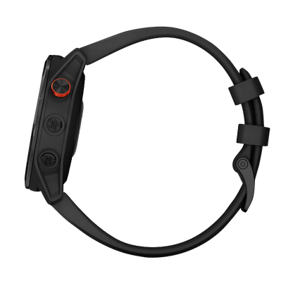 Garmin Approach S62 Black Ceramic Bezel with Black Silicone Band (Garmin Certified Refurbished)