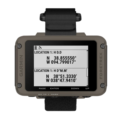 Garmin Foretrex 901 Ballistic Edition Wrist-Mounted GPS Navigator with Strap (010-02760-00)