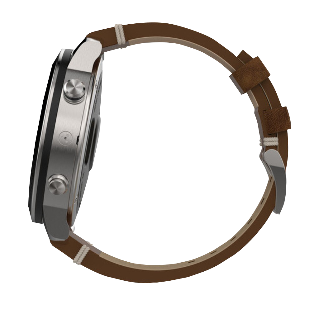 Garmin Fenix Chronos w/ Leather Band (010-01957-00)