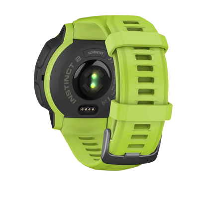 Garmin Instinct 2, Electric Lime (Garmin Certified Refurbished)