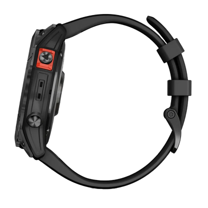Garmin Fēnix 7X, édition solaire Gris ardoise avec bracelet noir (reconditionné certifié Garmin) 