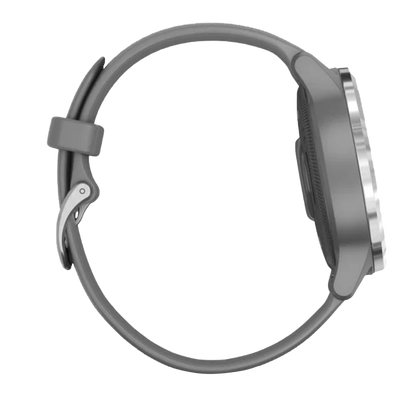 Garmin Vivoactive 4S - Silver with Gray Band (010-02172-01)