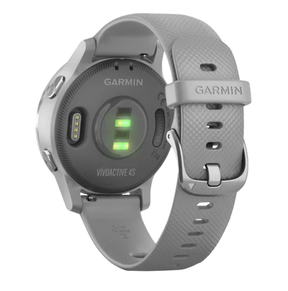 Garmin Vivoactive 4S - Silver with Gray Band (010-02172-01)