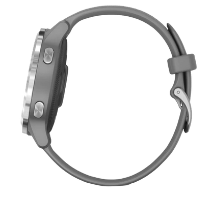 Garmin Vivoactive 4S - Silver with Gray Band (010-02172-01)