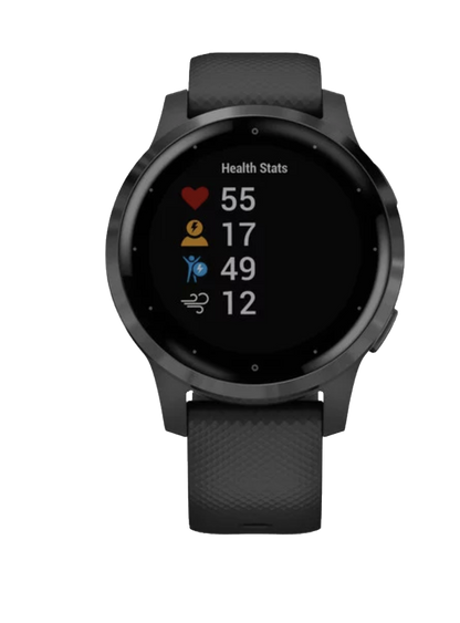 Garmin Vivoactive 4S Slate with Black Band (010-02172-11)