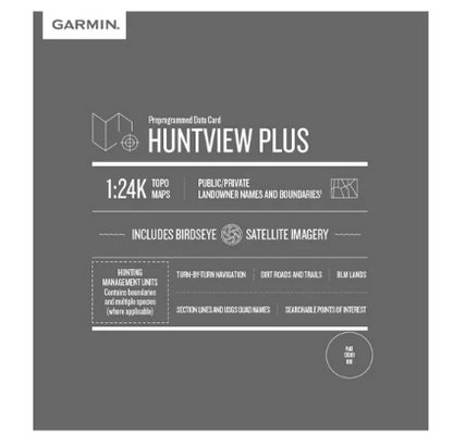 Garmin Huntview Plus Map Washington MicroSD Card (010-12426-03)