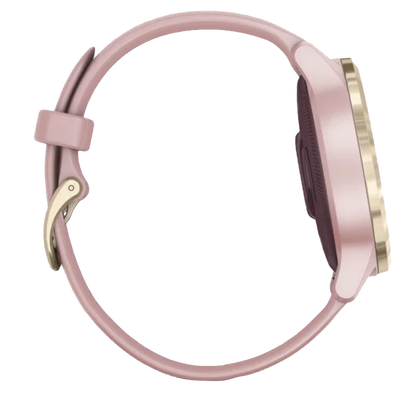 Garmin Vivoactive 4S - Light Gold with Dust Rose Band (010-02172-31)