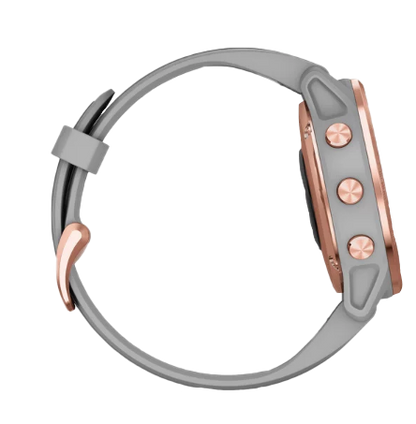 Garmin Fenix 6S Sapphire Rose Goldtone with Powder Gray Band (010-02159-20)