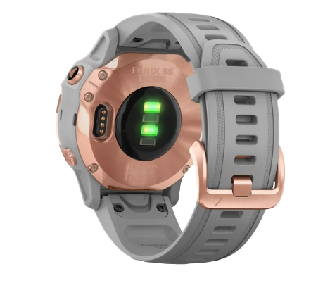 Garmin Fenix 6S Sapphire Rose Goldtone with Powder Gray Band (010-02159-20)
