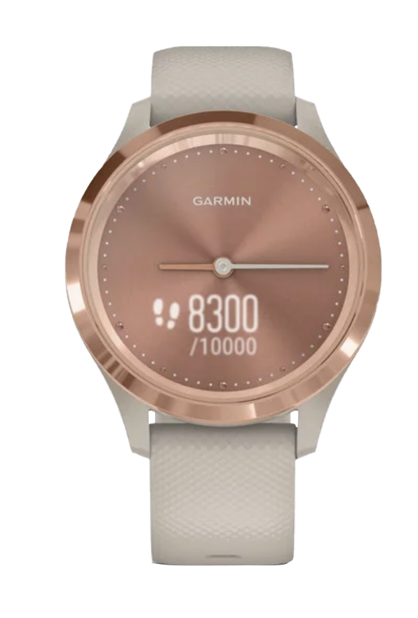 Garmin Vívomove 3S - Rose Gold with Light Sand Band (010-02238-02)